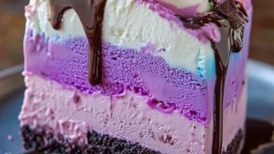 Rainbow Ice Cream Cake Recipe: A Colorful Dessert You’ll Love