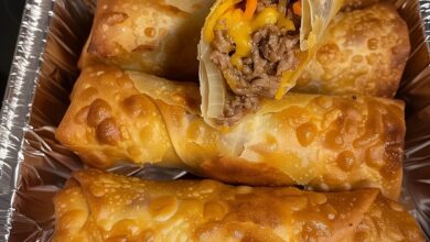 Cheesy Beef Egg Rolls: A Crispy and Flavorful Snack for Any Occasion