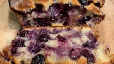 Lemon Blueberry Loaf with Zesty Glaze: A Perfectly Refreshing Treat