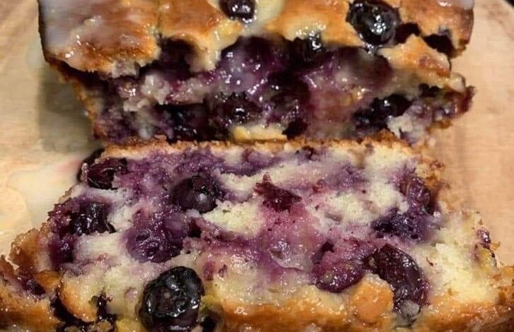 Lemon Blueberry Loaf with Zesty Glaze: A Perfectly Refreshing Treat