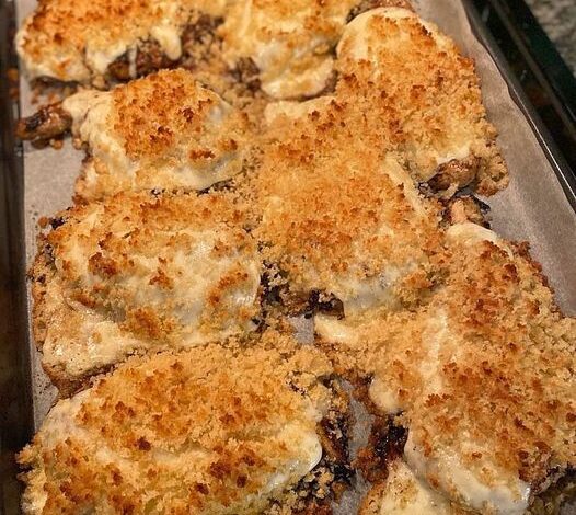 Parmesan Crusted Baked Chicken – Juicy, Crispy, and Irresistible