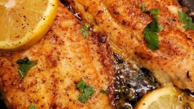 Pan-Seared Lemon Butter Fish – A Light and Flavorful Delight