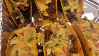 Cheesy Beef Tacos – A Crowd-Pleasing Favorite